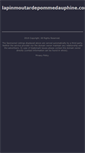 Mobile Screenshot of lapinmoutardepommedauphine.com